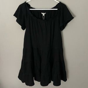 Max Studio Black Shortsleeve Dress Size S